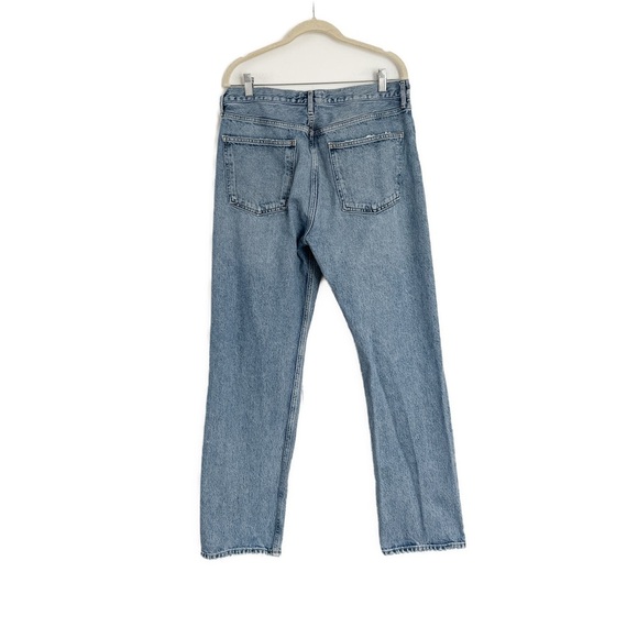 AGOLDE 90s Pinch Waist High Rise Straight Jeans Backdrop Size 32 - Picture 4 of 4